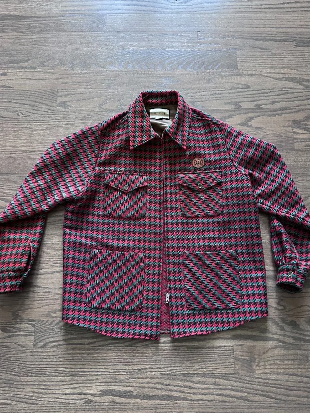 Gucci Men Plaid Jacket